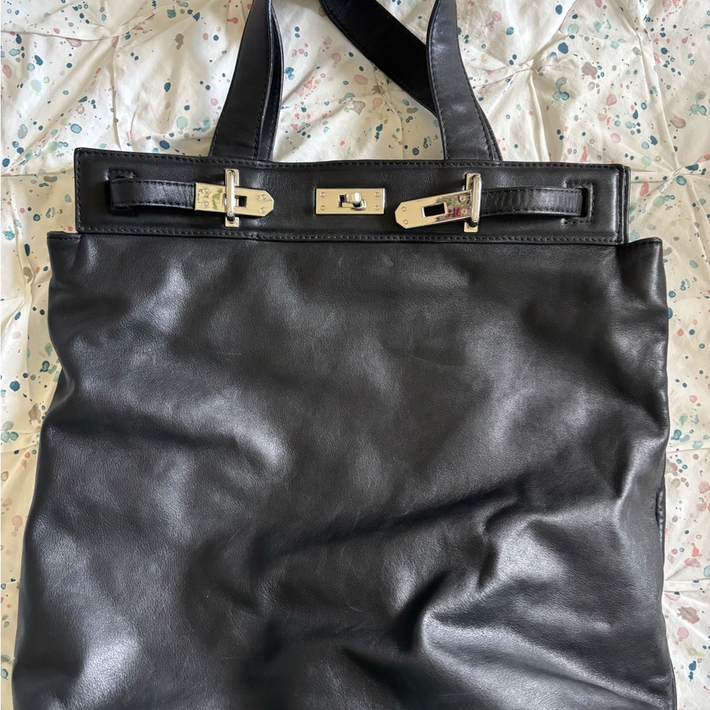 Donald J. Pliner Black Handbag